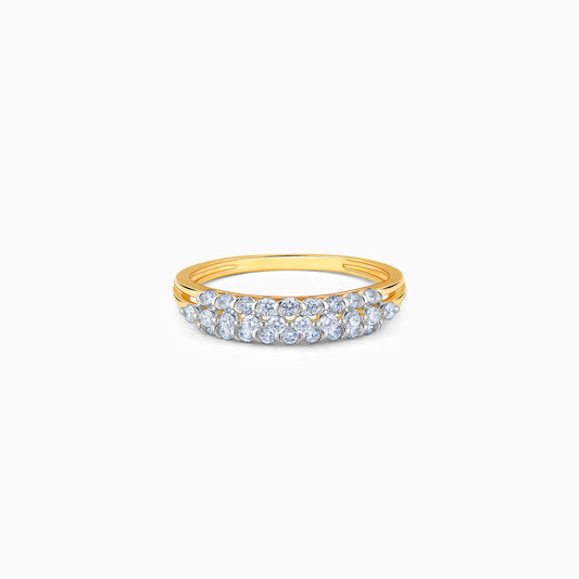 Gold Ivory Radiance Lab Grown Diamond Ring