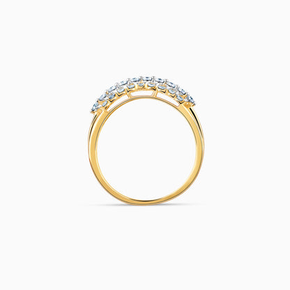 Gold Ivory Radiance Lab Grown Diamond Ring