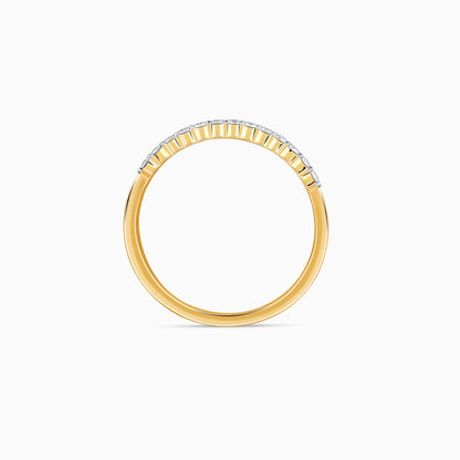 Gold Double Delight Diamond Ring