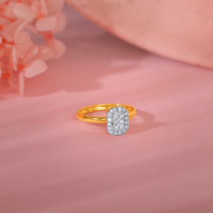 Gold Parlamak Diamond Ring