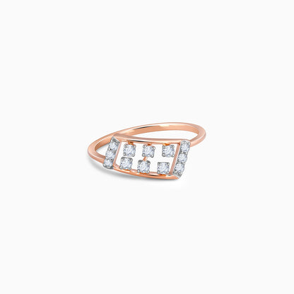 Rose Gold Glimmer Lab Grown Diamond Ring