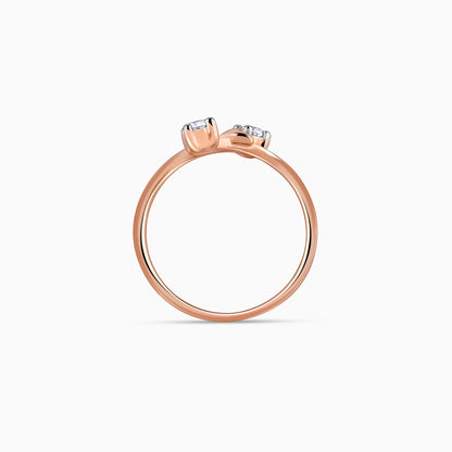 Rose Gold Anthos Diamond Ring