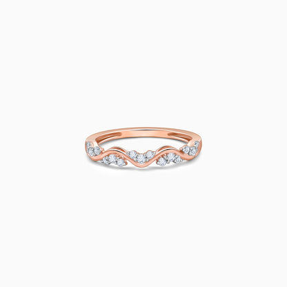 Rose Gold Blissful Love Lab Grown Diamond Ring