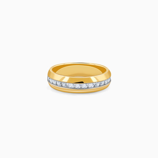 Gold Maximalist Glow Lab Grown Diamond Ring