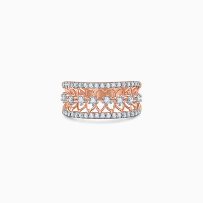 Rose Gold Swoon-worthy Lab Grown Diamond Ring