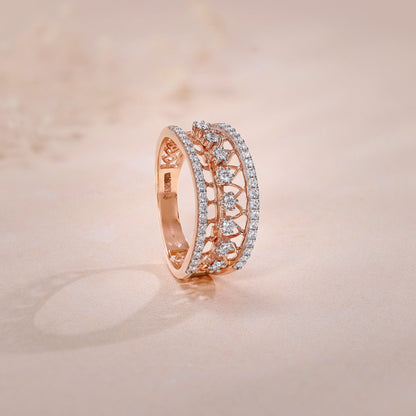 Rose Gold Swoon-worthy Lab Grown Diamond Ring