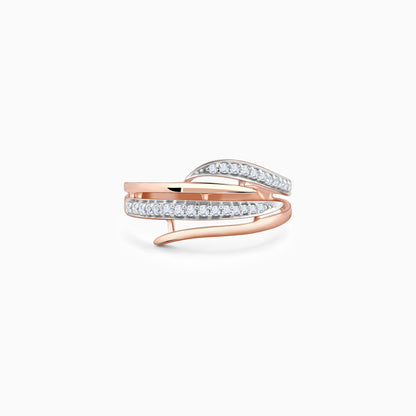 Rose Gold Ethereal Enigma Lab Grown Diamond Ring