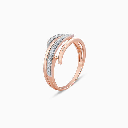 Rose Gold Ethereal Enigma Lab Grown Diamond Ring