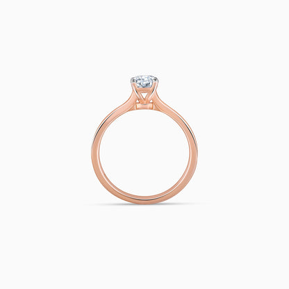 Rose Gold Joy Solitaire Lab Grown Diamond Ring