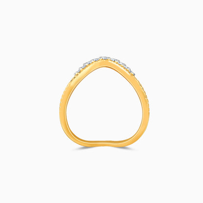 Gold Regalia Lab Grown Diamond Vanki Ring