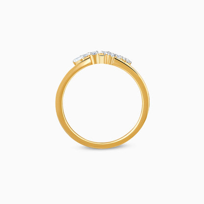 Gold Aveline Lab Grown Diamond Ring