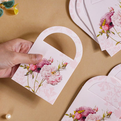 Garden Rose Money Envelope Pastel Pink Set Of 12