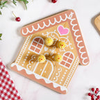 Ginger Bread House Serving Platter 12 Inch