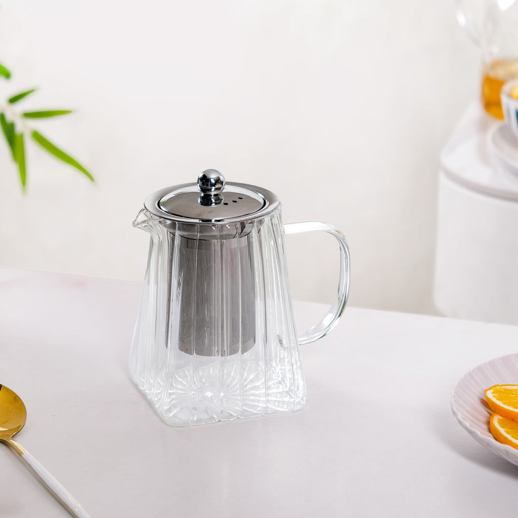 Flame Safe Glass Teapot With Filter 750ml