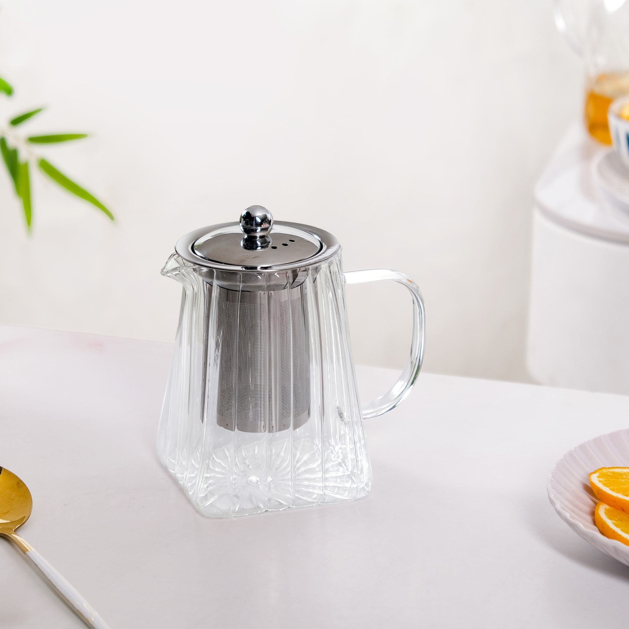 Flame Safe Glass Teapot With Filter 750ml