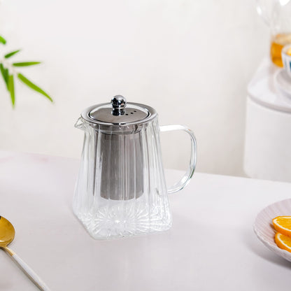 Flame Safe Glass Teapot With Filter 750ml