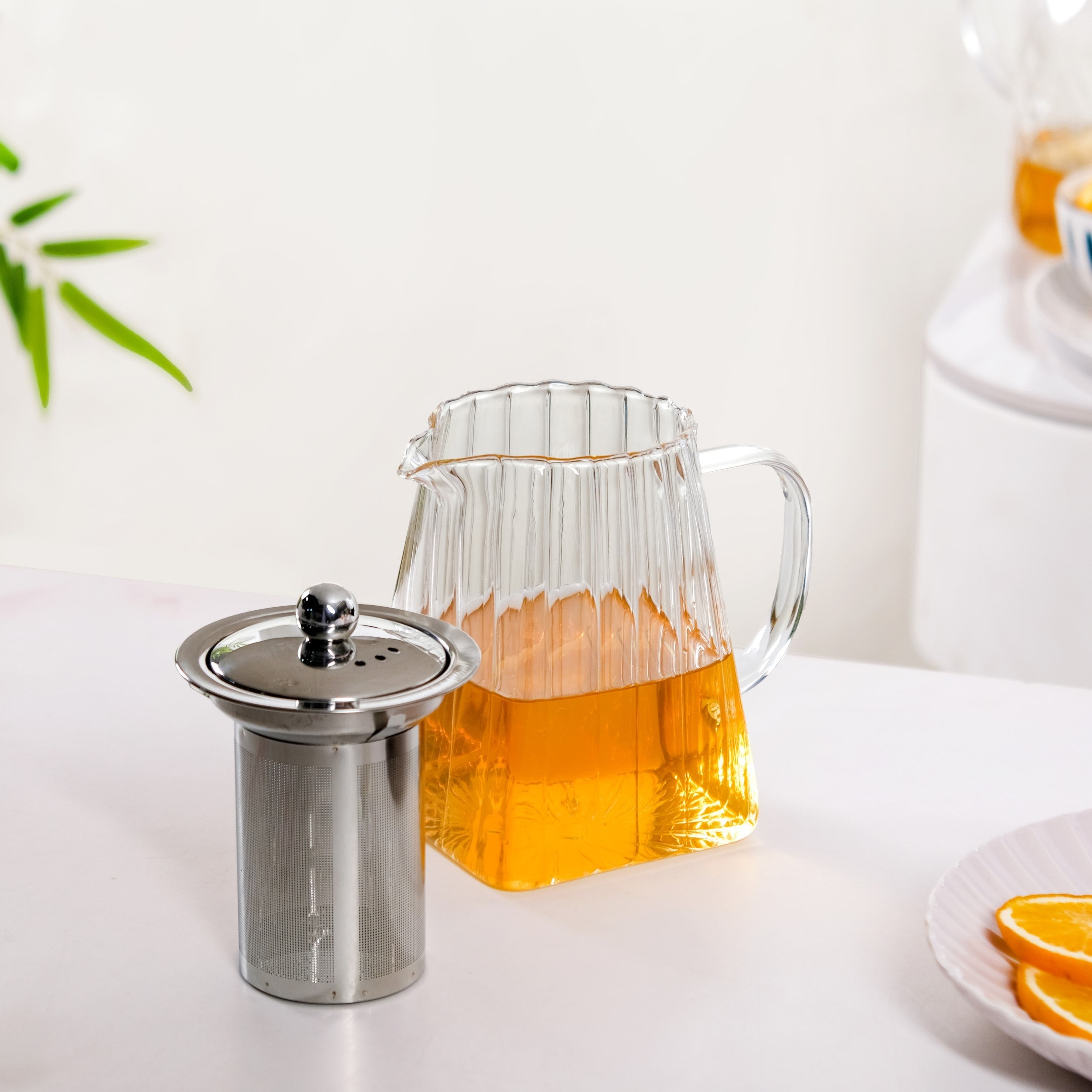 Flame Safe Glass Teapot With Filter 750ml
