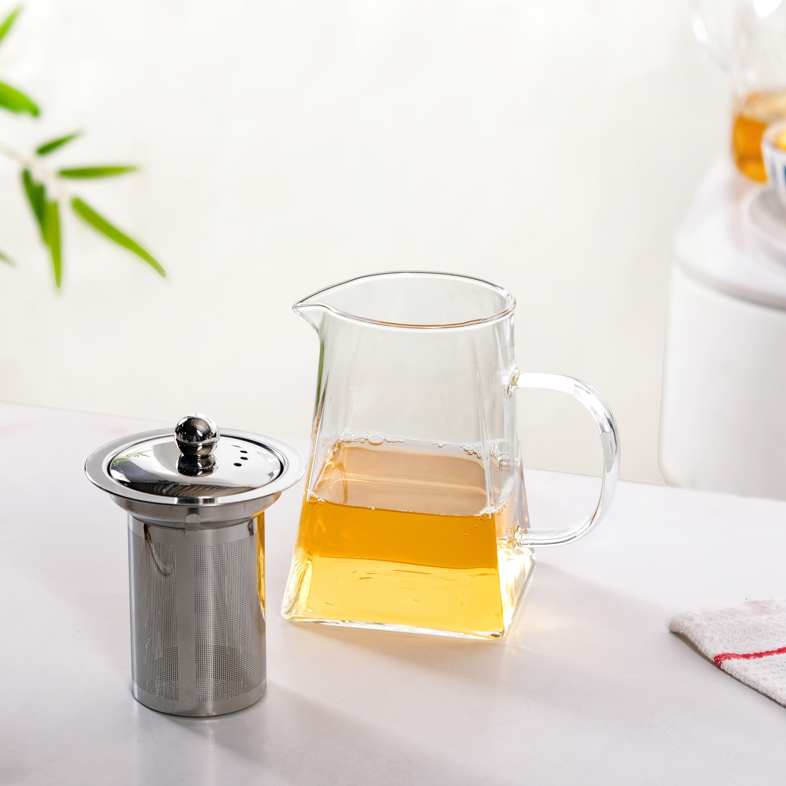 Glass Teapot With Infuser Flame Safe 700ml