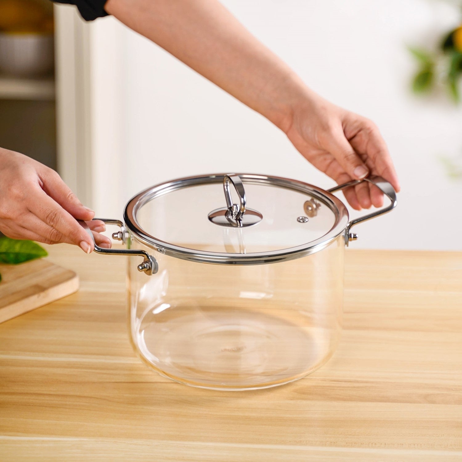 Glass Cooking Pot Medium 3500ml