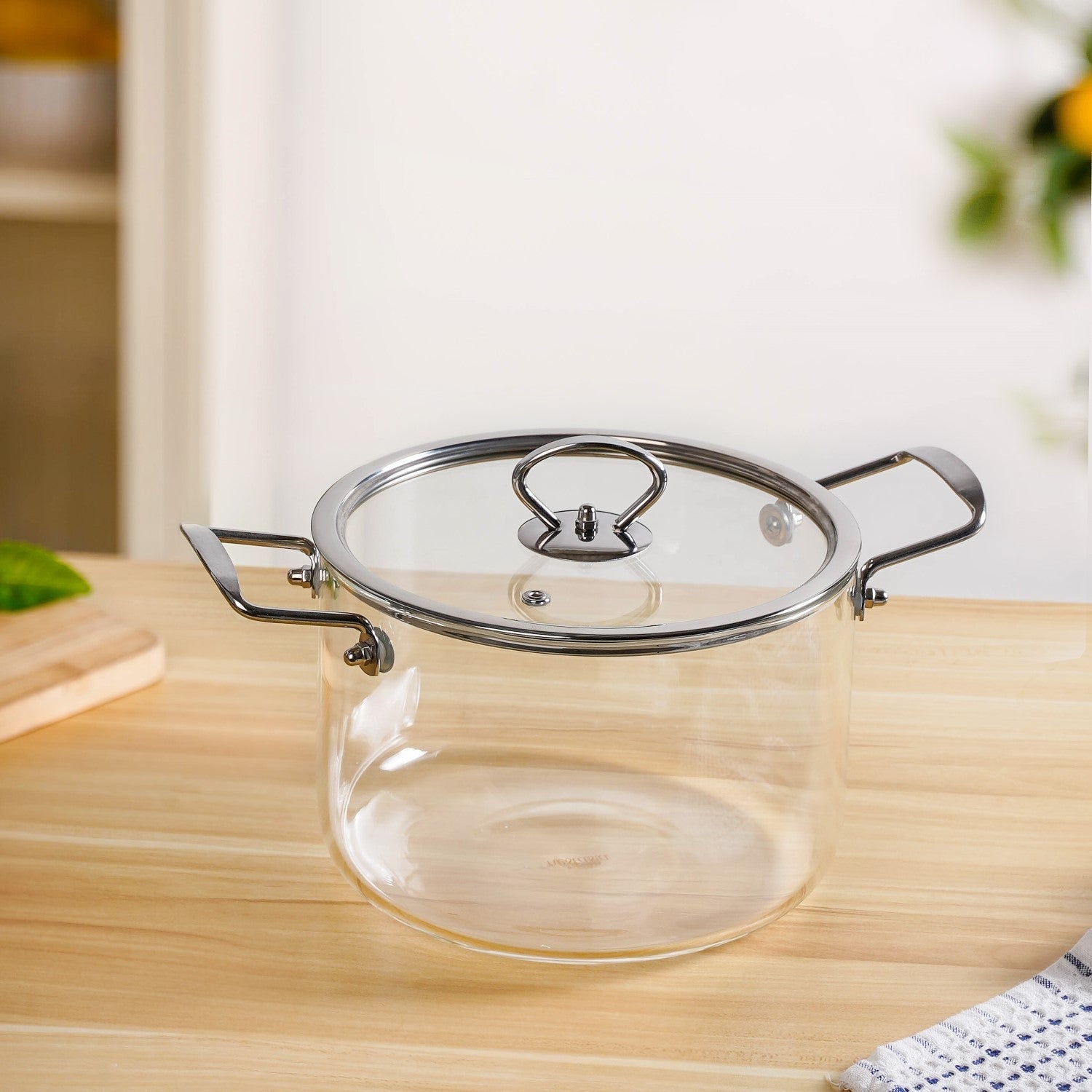 Glass Cooking Pot Medium 3500ml