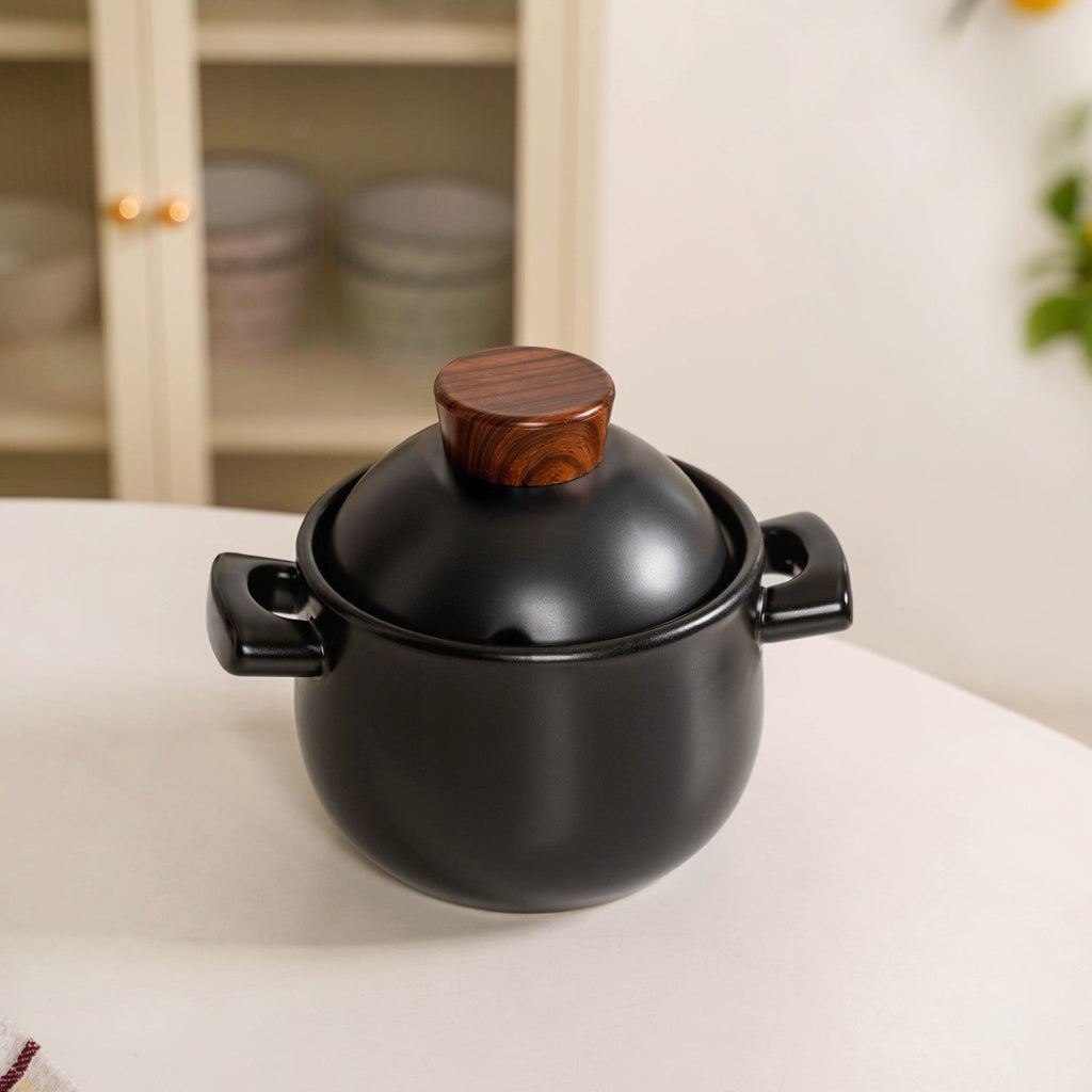 Claymist Chinese Style Ceramic Cooking Pot 1700ml