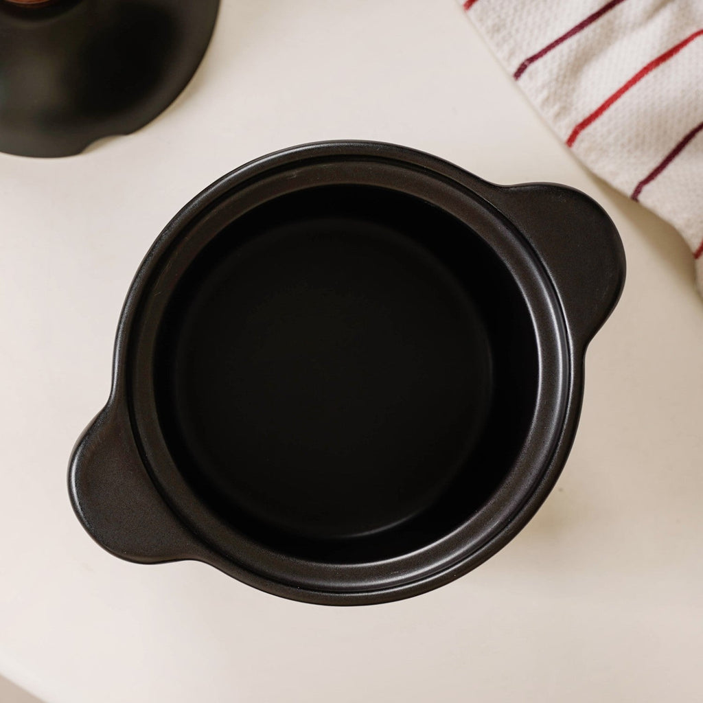 Claymist Chinese Style Ceramic Cooking Pot 1700ml