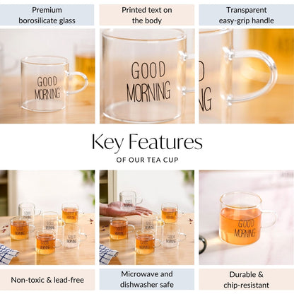 Good Morning Cup Set Of 6 130ml