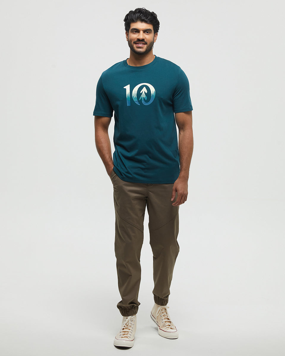 Cloudy Forest Ten T-Shirt