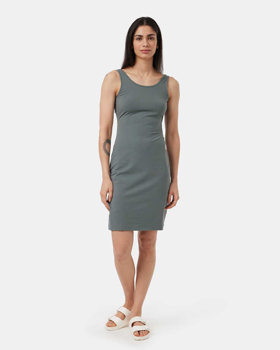 Twist Back Dress