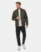 Diamond Padded Bomber Jacket