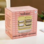 Groovo Stack On Airtight Container Set Of 7