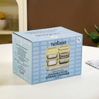 Groovo Stackable Storage Container Set Of 6