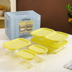 Groovo Stackable Storage Container Set Of 6