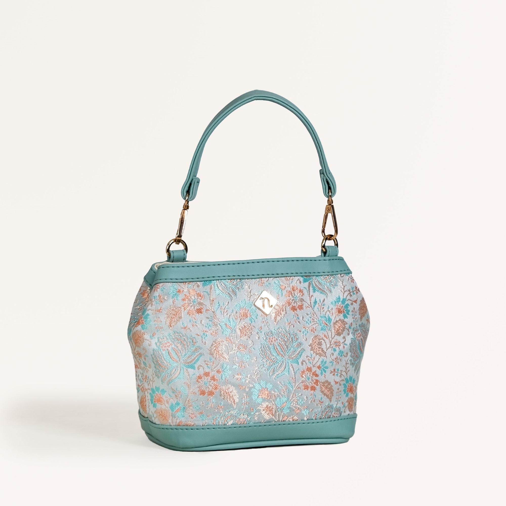 Eden Bucket Handbag For Women Mint
