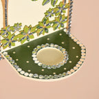 Handmade Lippan Art Tealight Candle Holder Set Of 2