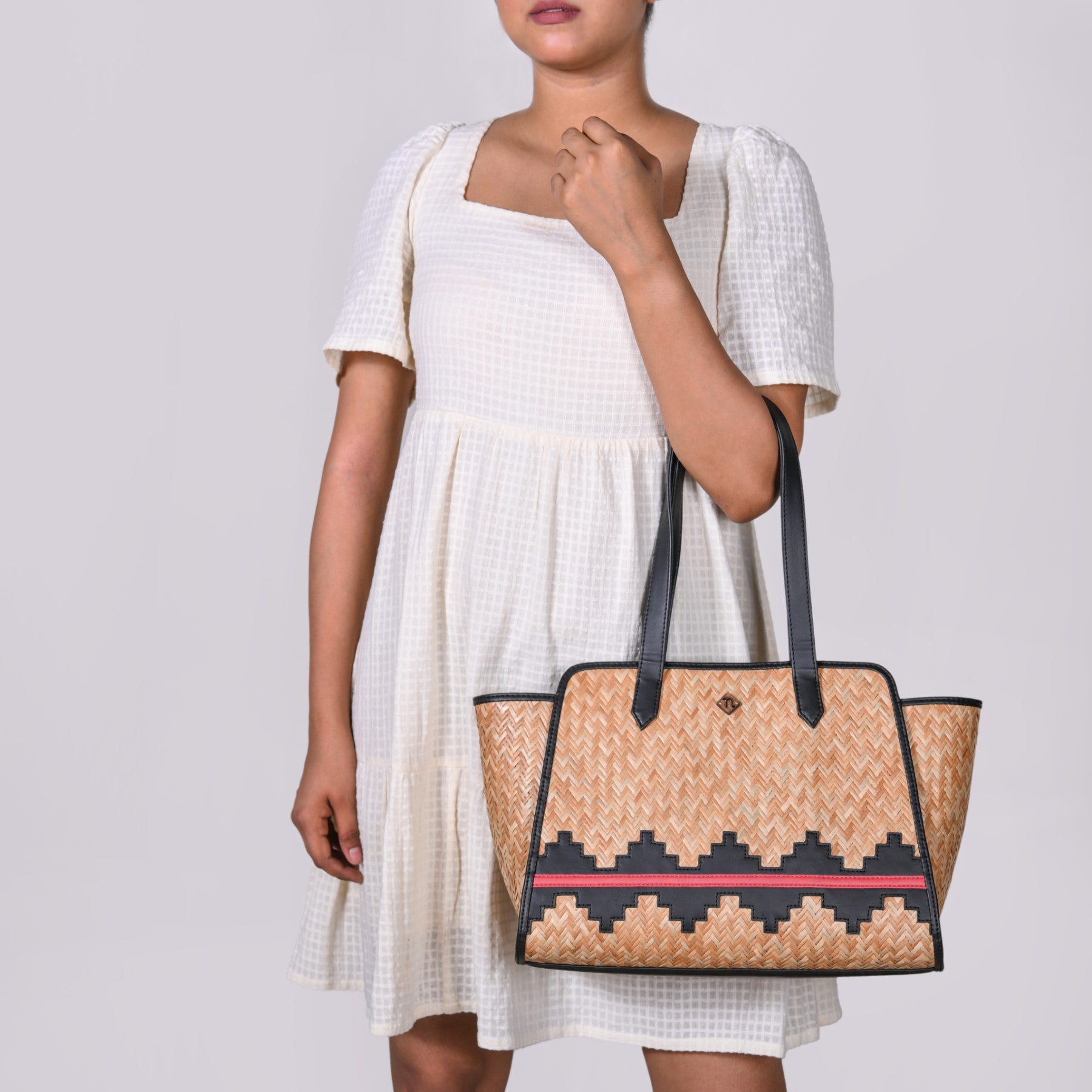 Handwoven Shitalpati Wayfarer Tote Bag