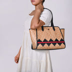 Handwoven Shitalpati Wayfarer Tote Bag