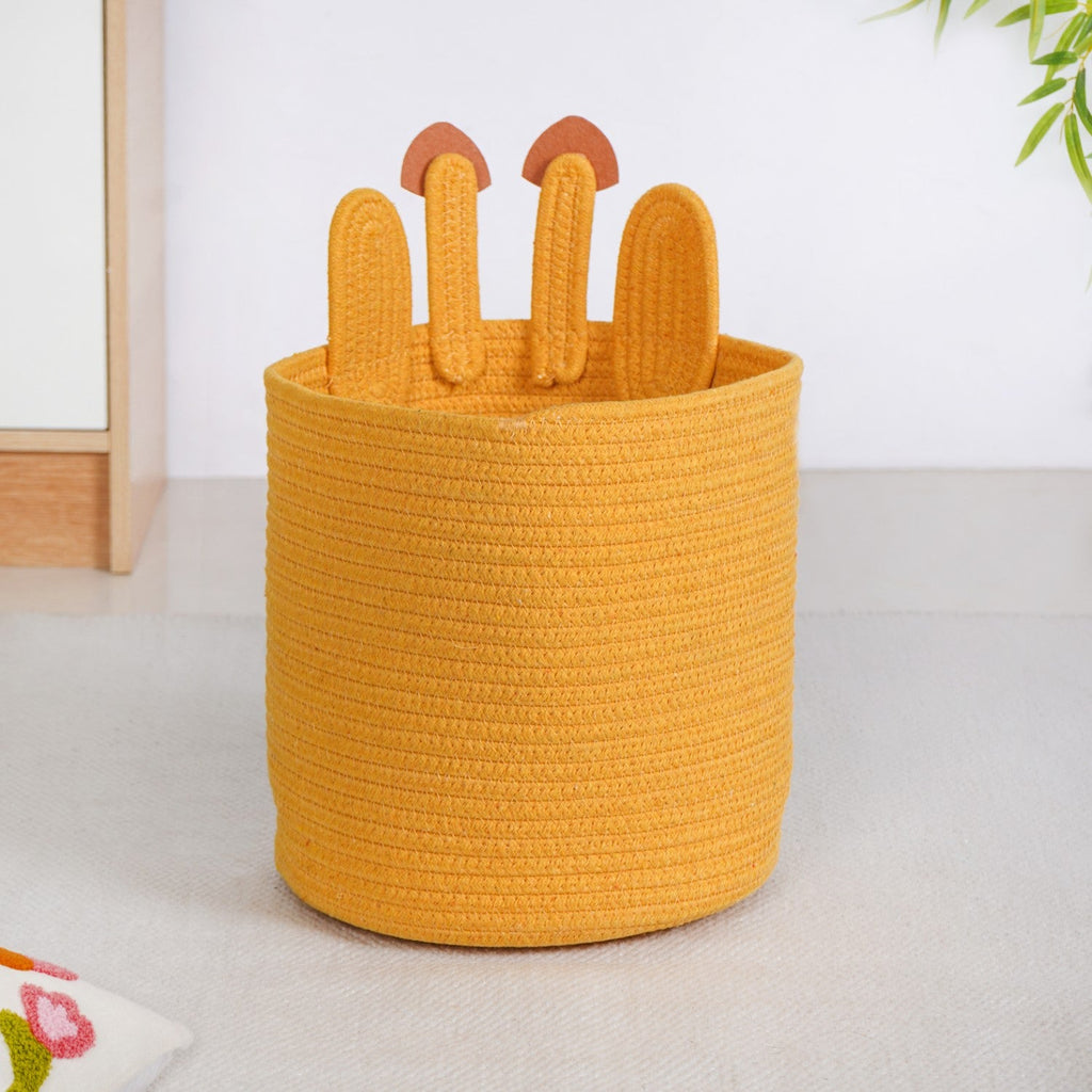 Happy Giraffe Organiser Basket For Kids Room 40cm