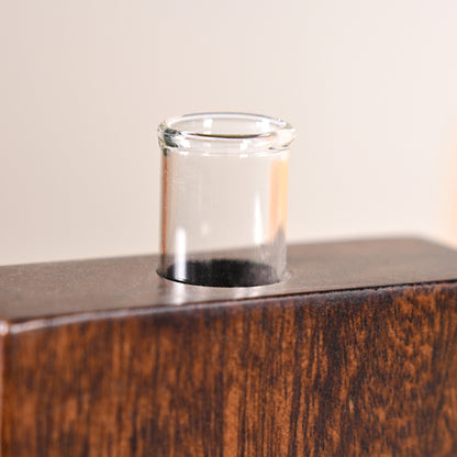 Heart Shaped Planter Pair With Removable Test Tubes