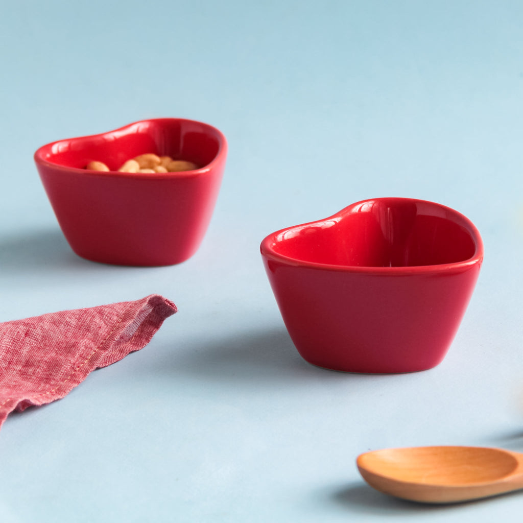 Mini Heart Bowl Set of 2