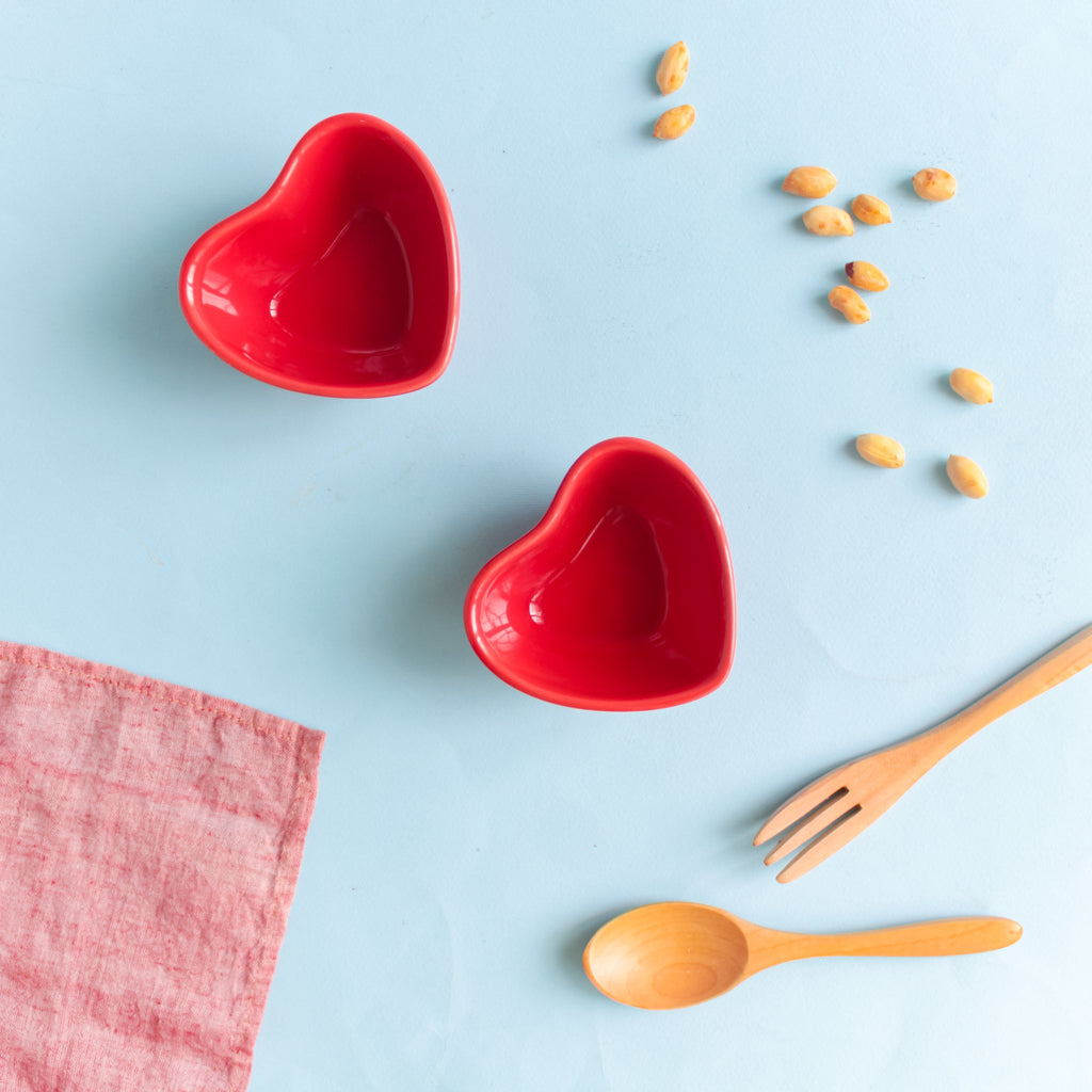 Mini Heart Bowl Set of 2