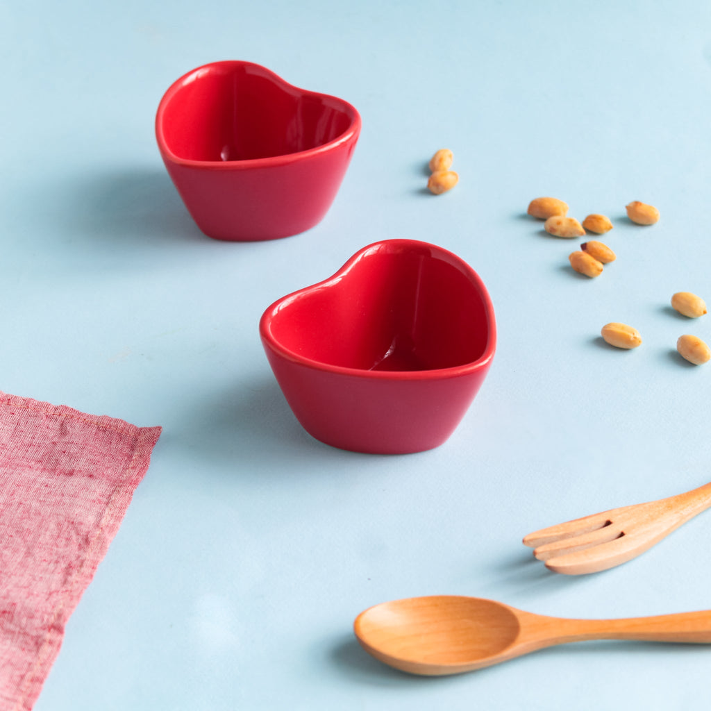 Mini Heart Bowl Set of 2