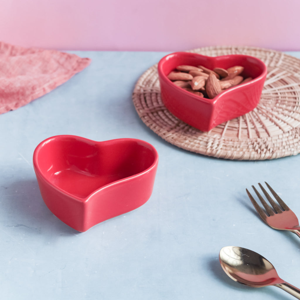 Heart Bowl Set of 2