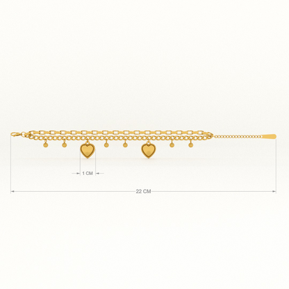 Hearts All Over Bracelet