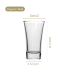 Classic Shot Glasses Set Of 9 55ml