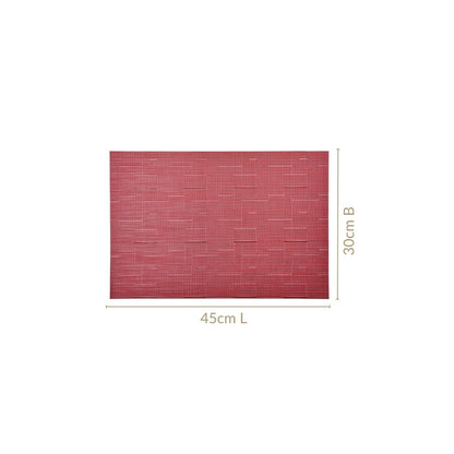 Heritage Red Table Mat Set Of 6