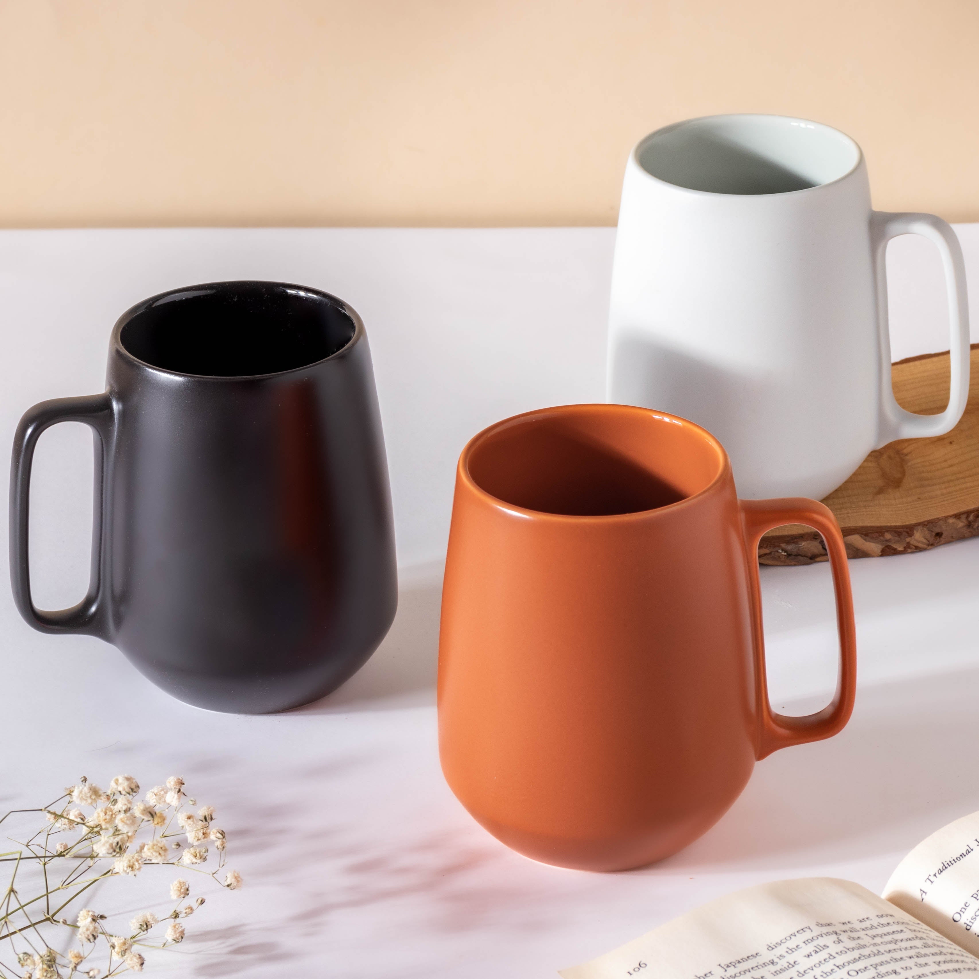 Jet Black Coffee Mug 300 ml