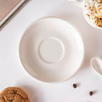 Glazed Ceramic White Cup Set 150 ml