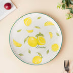 Decorative Lemon Fruit Plate 10 Inch