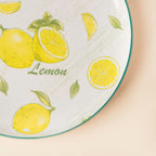Decorative Lemon Fruit Plate 10 Inch